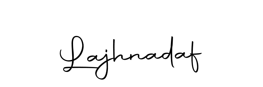 Design your own signature with our free online signature maker. With this signature software, you can create a handwritten (Autography-DOLnW) signature for name Lajhnadaf. Lajhnadaf signature style 10 images and pictures png