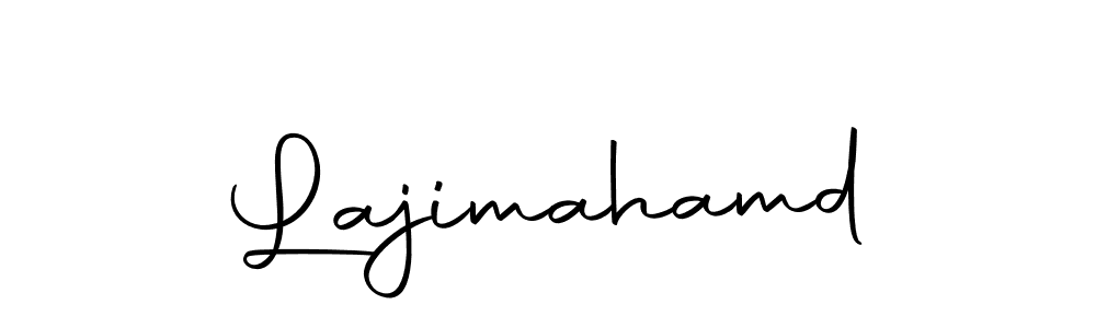 Lajimahamd stylish signature style. Best Handwritten Sign (Autography-DOLnW) for my name. Handwritten Signature Collection Ideas for my name Lajimahamd. Lajimahamd signature style 10 images and pictures png