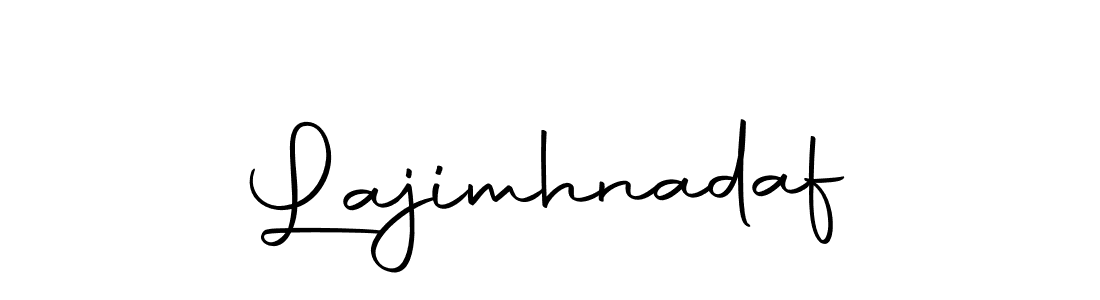 You should practise on your own different ways (Autography-DOLnW) to write your name (Lajimhnadaf) in signature. don't let someone else do it for you. Lajimhnadaf signature style 10 images and pictures png