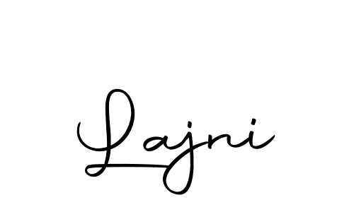 Similarly Autography-DOLnW is the best handwritten signature design. Signature creator online .You can use it as an online autograph creator for name Lajni. Lajni signature style 10 images and pictures png