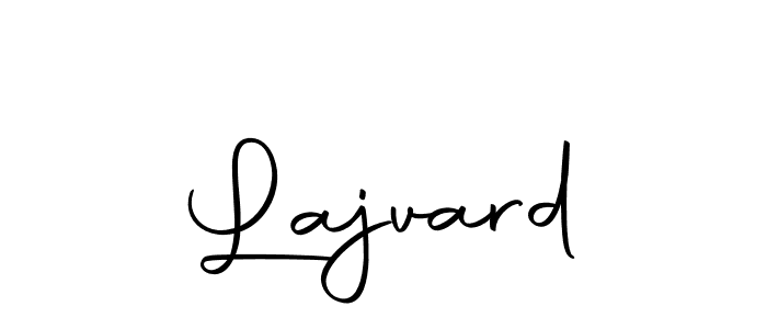 Use a signature maker to create a handwritten signature online. With this signature software, you can design (Autography-DOLnW) your own signature for name Lajvard. Lajvard signature style 10 images and pictures png