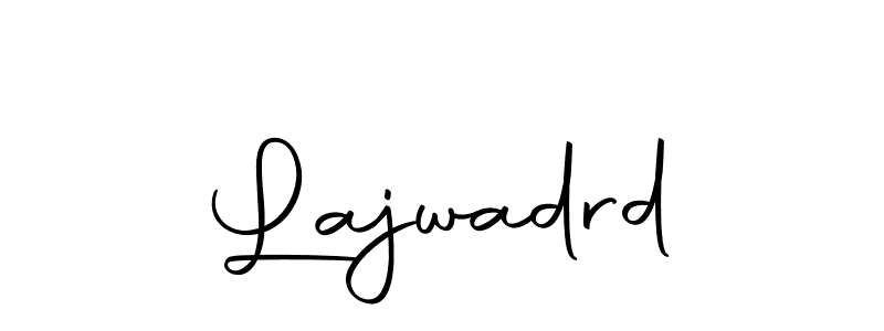 The best way (Autography-DOLnW) to make a short signature is to pick only two or three words in your name. The name Lajwadrd include a total of six letters. For converting this name. Lajwadrd signature style 10 images and pictures png