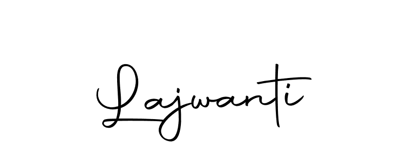 The best way (Autography-DOLnW) to make a short signature is to pick only two or three words in your name. The name Lajwanti include a total of six letters. For converting this name. Lajwanti signature style 10 images and pictures png