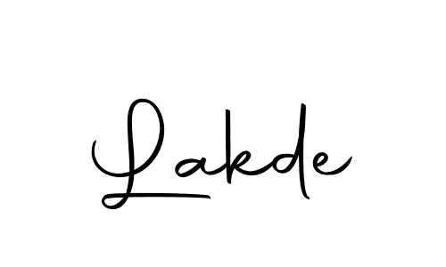 How to make Lakde signature? Autography-DOLnW is a professional autograph style. Create handwritten signature for Lakde name. Lakde signature style 10 images and pictures png