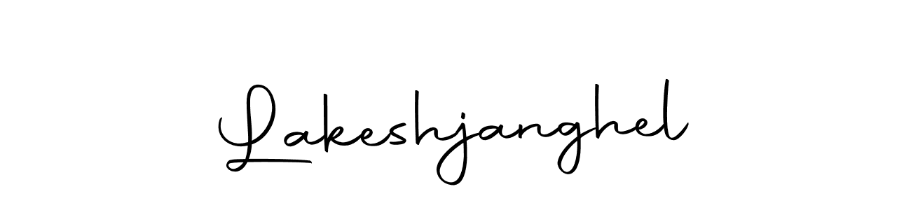 Make a beautiful signature design for name Lakeshjanghel. With this signature (Autography-DOLnW) style, you can create a handwritten signature for free. Lakeshjanghel signature style 10 images and pictures png