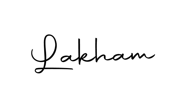 It looks lik you need a new signature style for name Lakham. Design unique handwritten (Autography-DOLnW) signature with our free signature maker in just a few clicks. Lakham signature style 10 images and pictures png
