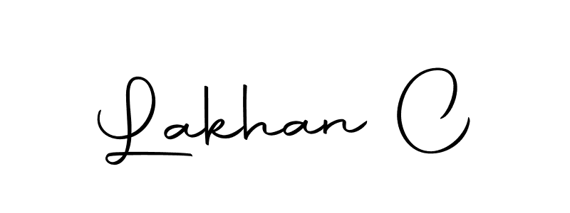 Make a beautiful signature design for name Lakhan C. With this signature (Autography-DOLnW) style, you can create a handwritten signature for free. Lakhan C signature style 10 images and pictures png