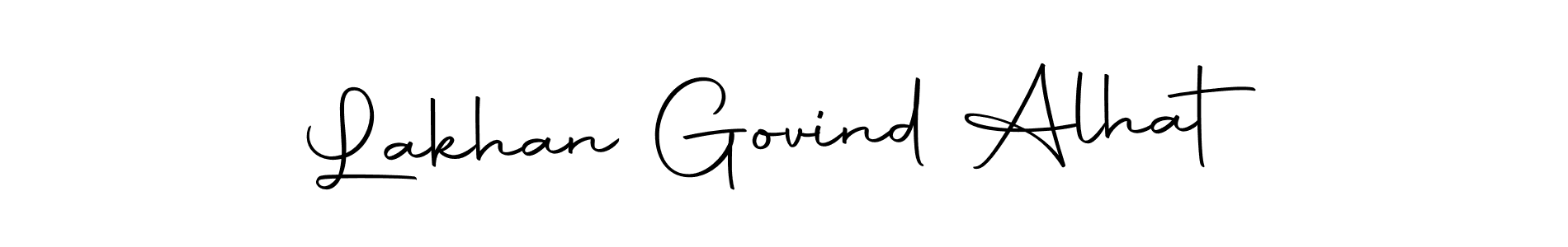Autography-DOLnW is a professional signature style that is perfect for those who want to add a touch of class to their signature. It is also a great choice for those who want to make their signature more unique. Get Lakhan Govind Alhat name to fancy signature for free. Lakhan Govind Alhat signature style 10 images and pictures png