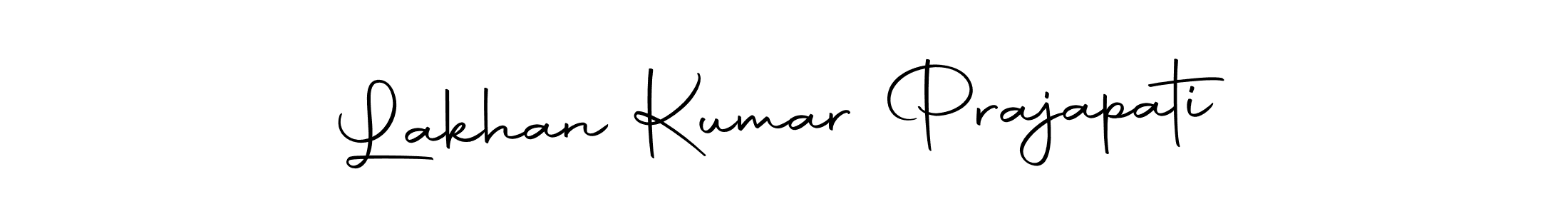 You should practise on your own different ways (Autography-DOLnW) to write your name (Lakhan Kumar Prajapati) in signature. don't let someone else do it for you. Lakhan Kumar Prajapati signature style 10 images and pictures png