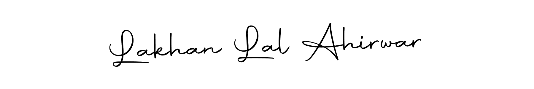 Use a signature maker to create a handwritten signature online. With this signature software, you can design (Autography-DOLnW) your own signature for name Lakhan Lal Ahirwar. Lakhan Lal Ahirwar signature style 10 images and pictures png