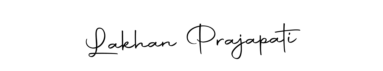 Use a signature maker to create a handwritten signature online. With this signature software, you can design (Autography-DOLnW) your own signature for name Lakhan Prajapati. Lakhan Prajapati signature style 10 images and pictures png