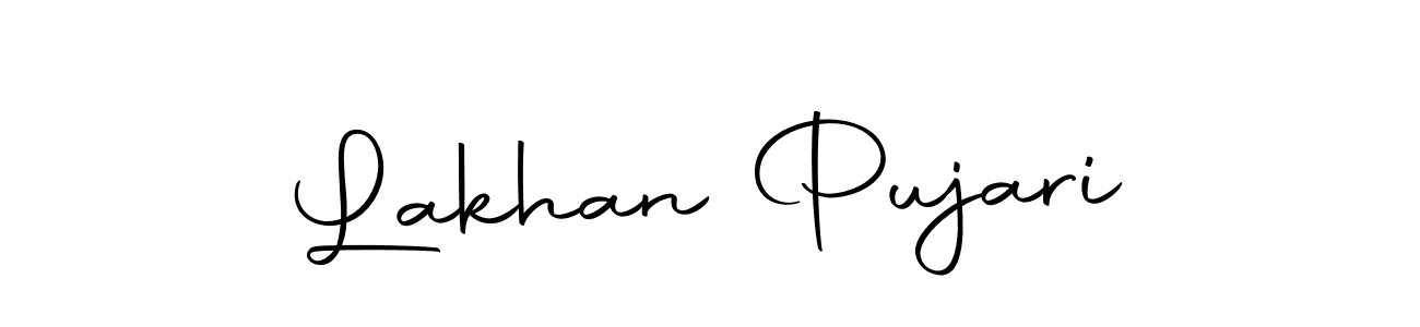 if you are searching for the best signature style for your name Lakhan Pujari. so please give up your signature search. here we have designed multiple signature styles  using Autography-DOLnW. Lakhan Pujari signature style 10 images and pictures png