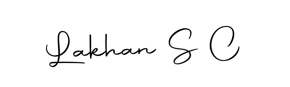 Similarly Autography-DOLnW is the best handwritten signature design. Signature creator online .You can use it as an online autograph creator for name Lakhan S C. Lakhan S C signature style 10 images and pictures png