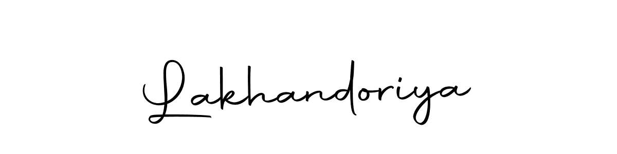 Make a short Lakhandoriya signature style. Manage your documents anywhere anytime using Autography-DOLnW. Create and add eSignatures, submit forms, share and send files easily. Lakhandoriya signature style 10 images and pictures png