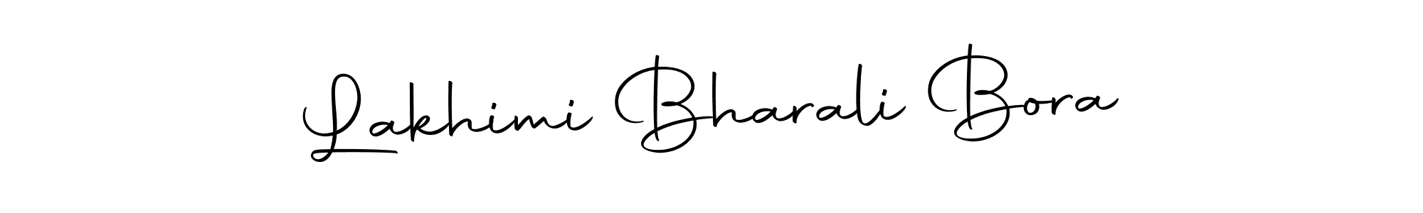 Create a beautiful signature design for name Lakhimi Bharali Bora. With this signature (Autography-DOLnW) fonts, you can make a handwritten signature for free. Lakhimi Bharali Bora signature style 10 images and pictures png