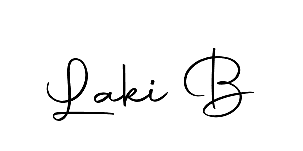 Autography-DOLnW is a professional signature style that is perfect for those who want to add a touch of class to their signature. It is also a great choice for those who want to make their signature more unique. Get Laki B name to fancy signature for free. Laki B signature style 10 images and pictures png