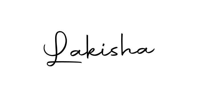 Create a beautiful signature design for name Lakisha. With this signature (Autography-DOLnW) fonts, you can make a handwritten signature for free. Lakisha signature style 10 images and pictures png