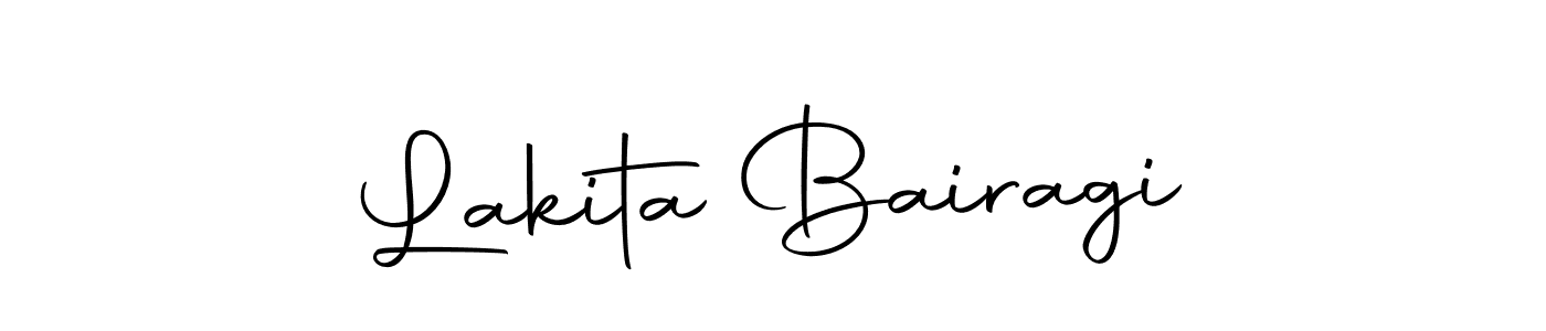 The best way (Autography-DOLnW) to make a short signature is to pick only two or three words in your name. The name Lakita Bairagi include a total of six letters. For converting this name. Lakita Bairagi signature style 10 images and pictures png