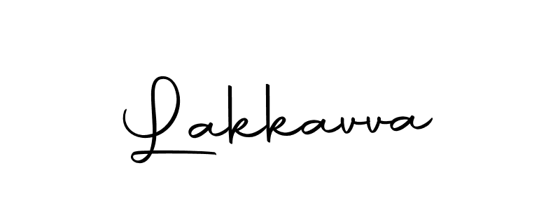 Design your own signature with our free online signature maker. With this signature software, you can create a handwritten (Autography-DOLnW) signature for name Lakkavva. Lakkavva signature style 10 images and pictures png