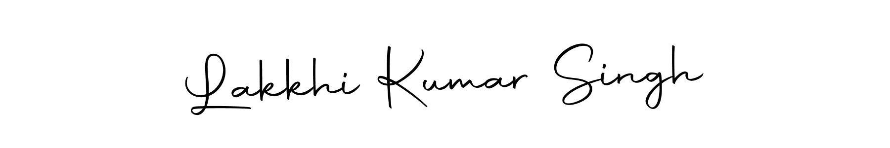 How to make Lakkhi Kumar Singh name signature. Use Autography-DOLnW style for creating short signs online. This is the latest handwritten sign. Lakkhi Kumar Singh signature style 10 images and pictures png
