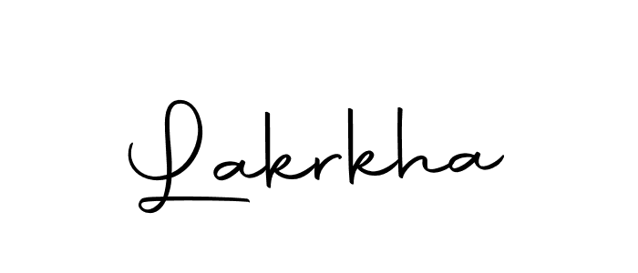 Make a beautiful signature design for name Lakrkha. With this signature (Autography-DOLnW) style, you can create a handwritten signature for free. Lakrkha signature style 10 images and pictures png