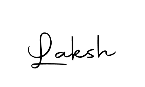 Autography-DOLnW is a professional signature style that is perfect for those who want to add a touch of class to their signature. It is also a great choice for those who want to make their signature more unique. Get Laksh name to fancy signature for free. Laksh signature style 10 images and pictures png