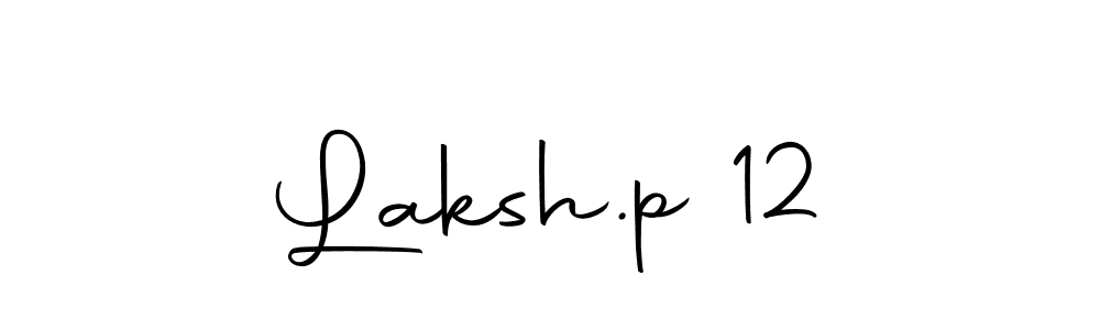 Use a signature maker to create a handwritten signature online. With this signature software, you can design (Autography-DOLnW) your own signature for name Laksh.p 12. Laksh.p 12 signature style 10 images and pictures png