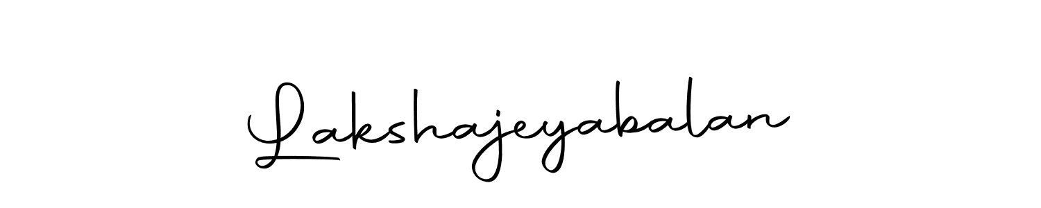 How to make Lakshajeyabalan signature? Autography-DOLnW is a professional autograph style. Create handwritten signature for Lakshajeyabalan name. Lakshajeyabalan signature style 10 images and pictures png