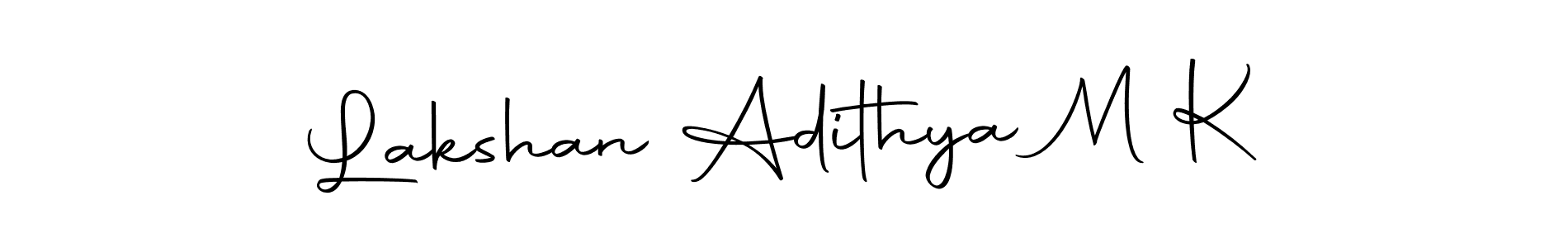 You can use this online signature creator to create a handwritten signature for the name Lakshan Adithya M K. This is the best online autograph maker. Lakshan Adithya M K signature style 10 images and pictures png