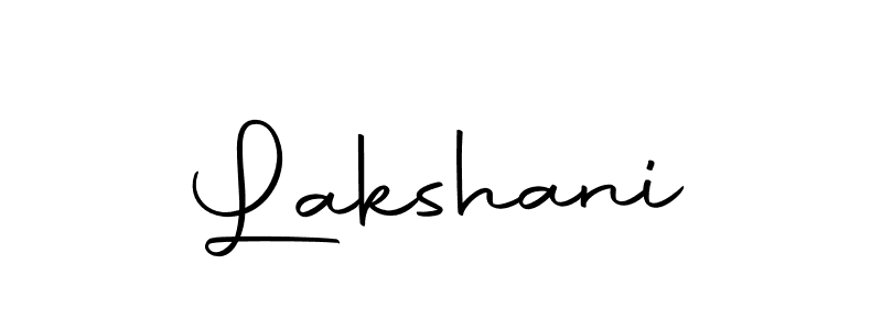 Use a signature maker to create a handwritten signature online. With this signature software, you can design (Autography-DOLnW) your own signature for name Lakshani. Lakshani signature style 10 images and pictures png