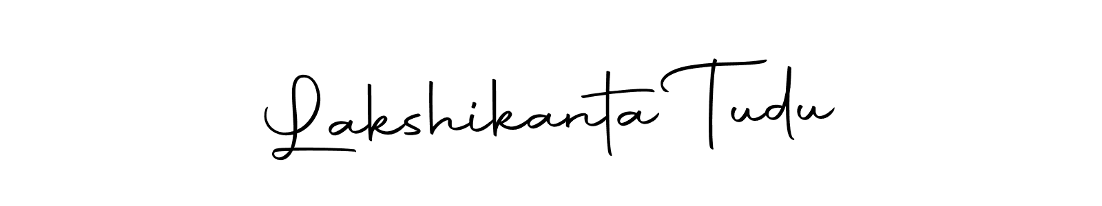 if you are searching for the best signature style for your name Lakshikanta Tudu. so please give up your signature search. here we have designed multiple signature styles  using Autography-DOLnW. Lakshikanta Tudu signature style 10 images and pictures png