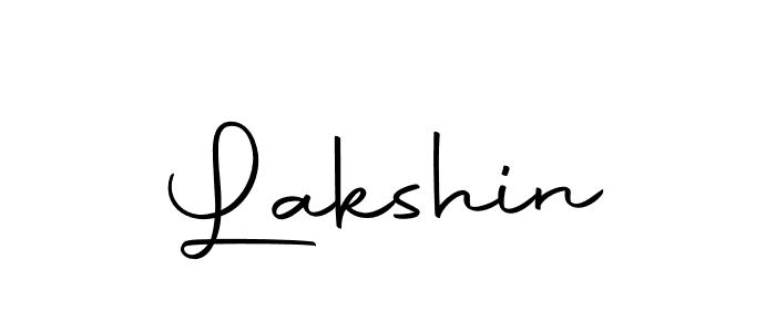 Design your own signature with our free online signature maker. With this signature software, you can create a handwritten (Autography-DOLnW) signature for name Lakshin. Lakshin signature style 10 images and pictures png