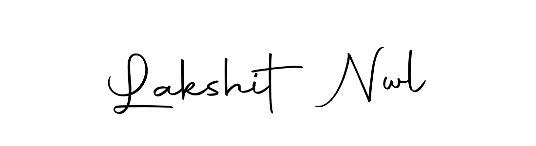 Design your own signature with our free online signature maker. With this signature software, you can create a handwritten (Autography-DOLnW) signature for name Lakshit Nwl. Lakshit Nwl signature style 10 images and pictures png