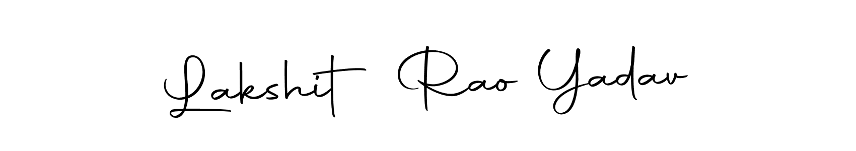 Also we have Lakshit Rao Yadav name is the best signature style. Create professional handwritten signature collection using Autography-DOLnW autograph style. Lakshit Rao Yadav signature style 10 images and pictures png