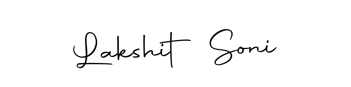 The best way (Autography-DOLnW) to make a short signature is to pick only two or three words in your name. The name Lakshit Soni include a total of six letters. For converting this name. Lakshit Soni signature style 10 images and pictures png