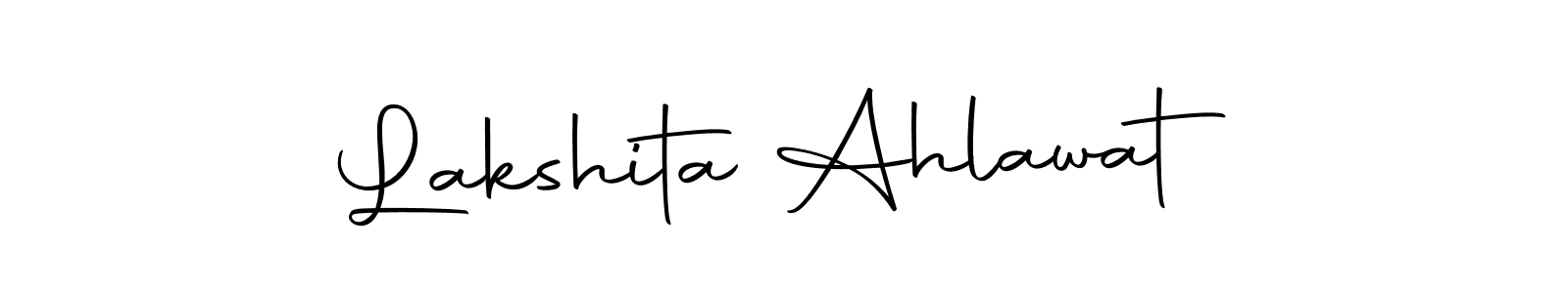 Use a signature maker to create a handwritten signature online. With this signature software, you can design (Autography-DOLnW) your own signature for name Lakshita Ahlawat. Lakshita Ahlawat signature style 10 images and pictures png