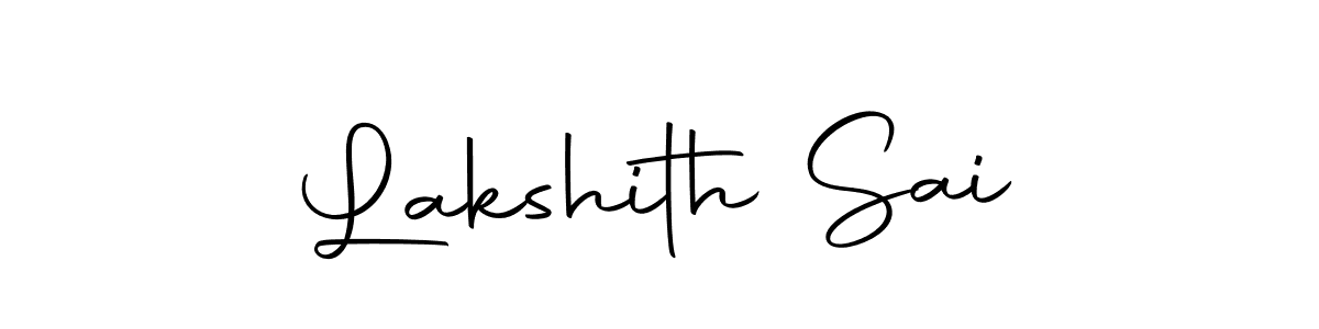 How to make Lakshith Sai signature? Autography-DOLnW is a professional autograph style. Create handwritten signature for Lakshith Sai name. Lakshith Sai signature style 10 images and pictures png