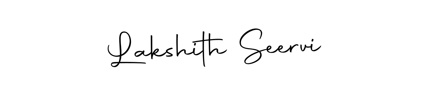 The best way (Autography-DOLnW) to make a short signature is to pick only two or three words in your name. The name Lakshith Seervi include a total of six letters. For converting this name. Lakshith Seervi signature style 10 images and pictures png