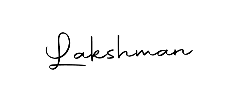 Design your own signature with our free online signature maker. With this signature software, you can create a handwritten (Autography-DOLnW) signature for name Lakshman. Lakshman signature style 10 images and pictures png