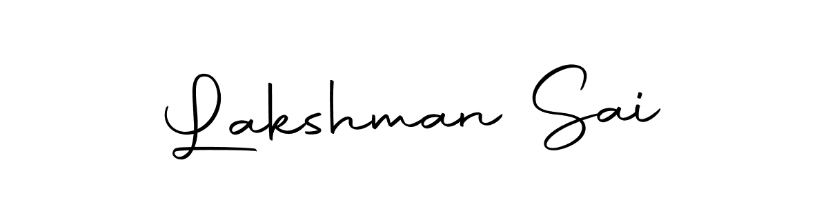 Similarly Autography-DOLnW is the best handwritten signature design. Signature creator online .You can use it as an online autograph creator for name Lakshman Sai. Lakshman Sai signature style 10 images and pictures png