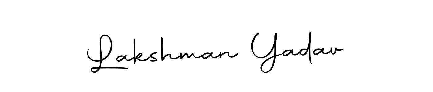 Create a beautiful signature design for name Lakshman Yadav. With this signature (Autography-DOLnW) fonts, you can make a handwritten signature for free. Lakshman Yadav signature style 10 images and pictures png
