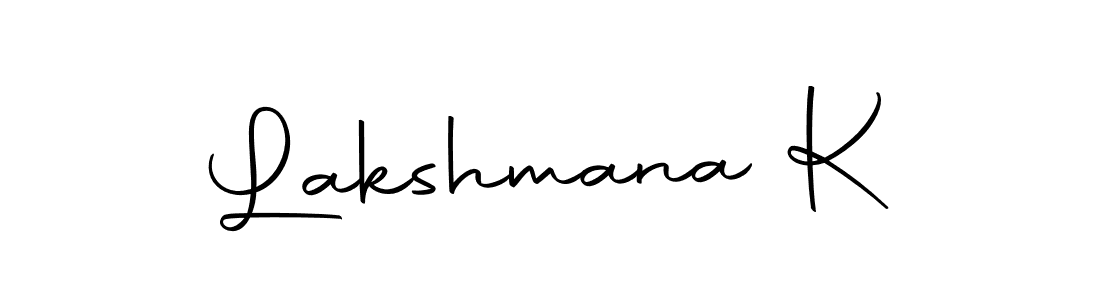 You can use this online signature creator to create a handwritten signature for the name Lakshmana K. This is the best online autograph maker. Lakshmana K signature style 10 images and pictures png