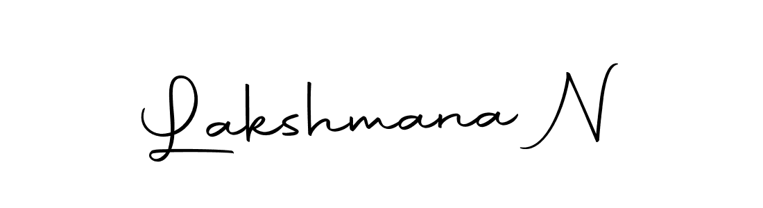Here are the top 10 professional signature styles for the name Lakshmana N. These are the best autograph styles you can use for your name. Lakshmana N signature style 10 images and pictures png