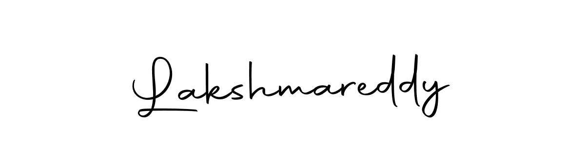 How to make Lakshmareddy name signature. Use Autography-DOLnW style for creating short signs online. This is the latest handwritten sign. Lakshmareddy signature style 10 images and pictures png