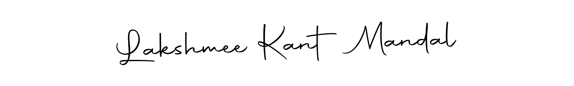 Make a beautiful signature design for name Lakshmee Kant Mandal. Use this online signature maker to create a handwritten signature for free. Lakshmee Kant Mandal signature style 10 images and pictures png