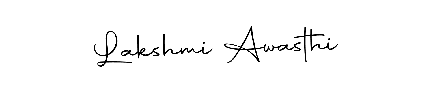 Make a short Lakshmi Awasthi signature style. Manage your documents anywhere anytime using Autography-DOLnW. Create and add eSignatures, submit forms, share and send files easily. Lakshmi Awasthi signature style 10 images and pictures png