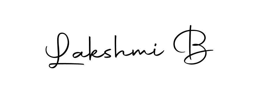 How to Draw Lakshmi B signature style? Autography-DOLnW is a latest design signature styles for name Lakshmi B. Lakshmi B signature style 10 images and pictures png