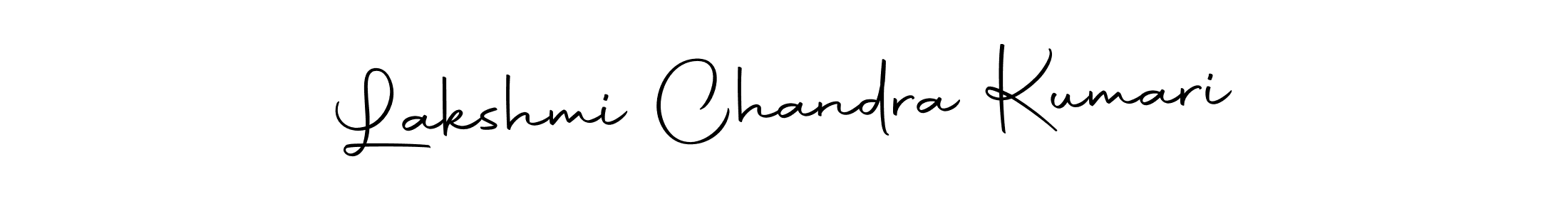You should practise on your own different ways (Autography-DOLnW) to write your name (Lakshmi Chandra Kumari) in signature. don't let someone else do it for you. Lakshmi Chandra Kumari signature style 10 images and pictures png