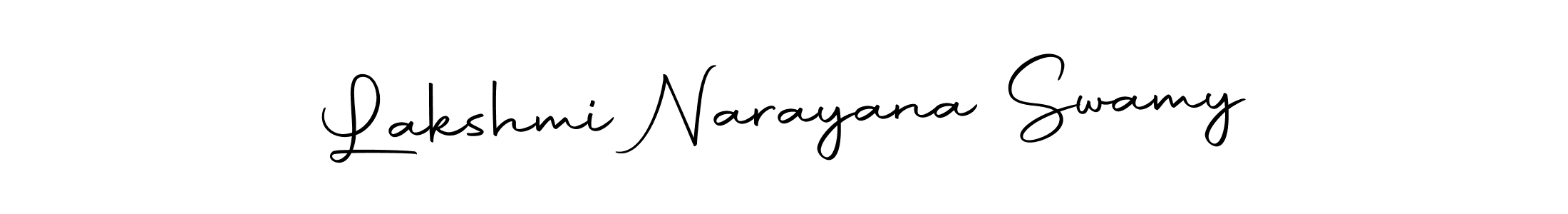 How to make Lakshmi Narayana Swamy name signature. Use Autography-DOLnW style for creating short signs online. This is the latest handwritten sign. Lakshmi Narayana Swamy signature style 10 images and pictures png