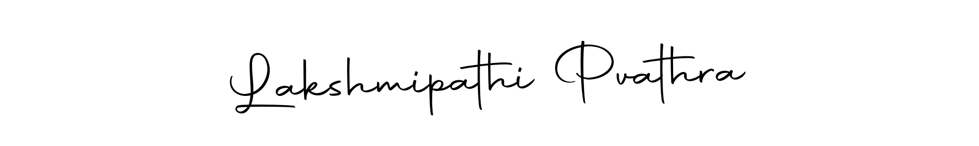 Design your own signature with our free online signature maker. With this signature software, you can create a handwritten (Autography-DOLnW) signature for name Lakshmipathi Pvathra. Lakshmipathi Pvathra signature style 10 images and pictures png